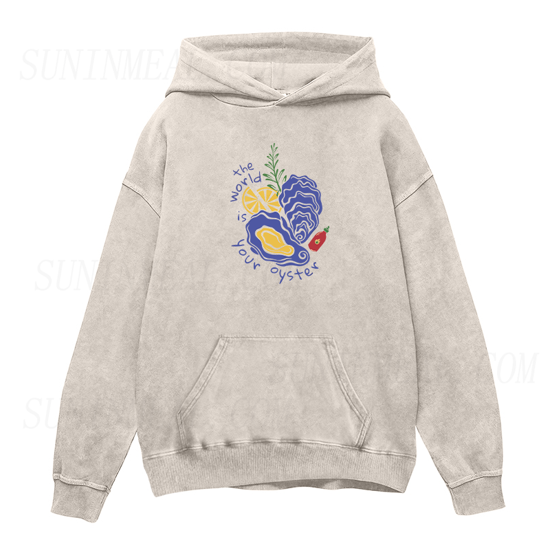 The World Is Your Oyster Unisex Hoodie