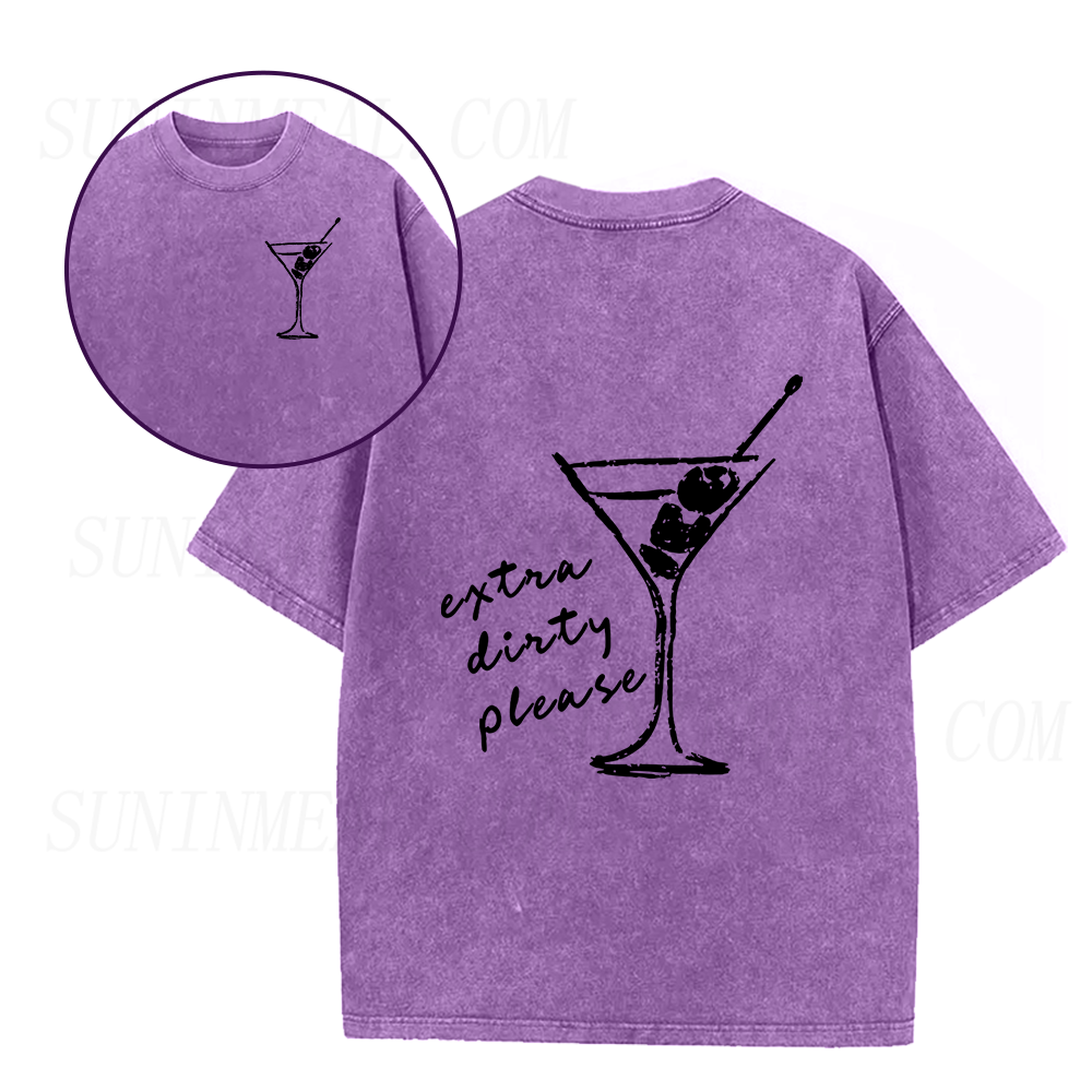 Extra Dirty Martini Please Unisex Tee