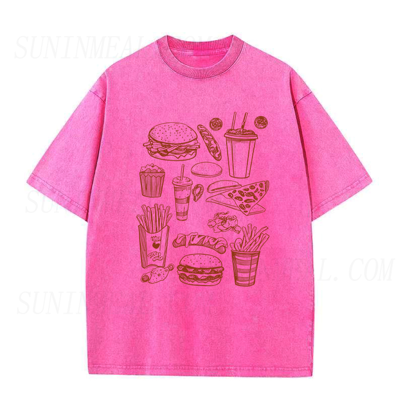 Fast Food Frenzy Unisex Tee