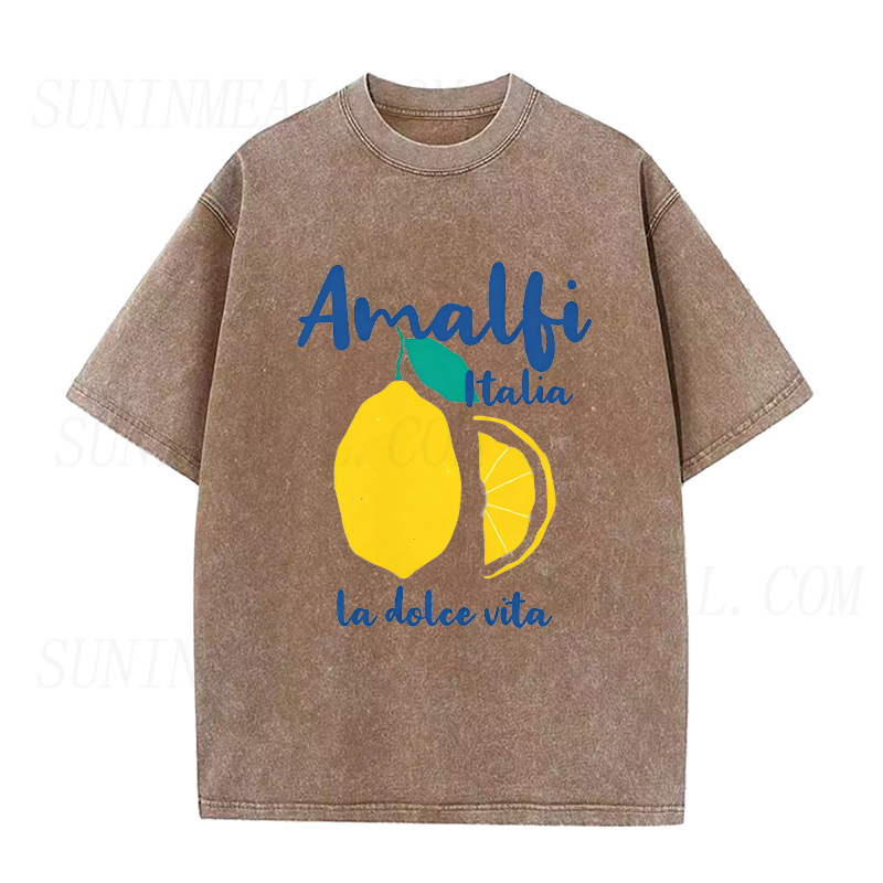 Amalfi Italy Lemon Unisex Tee