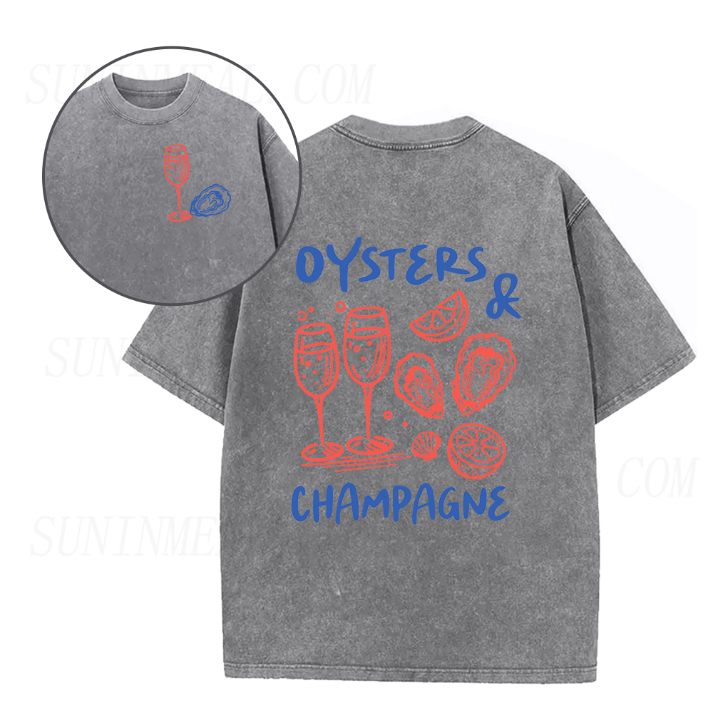 Oysters & Champagne Unisex Tee