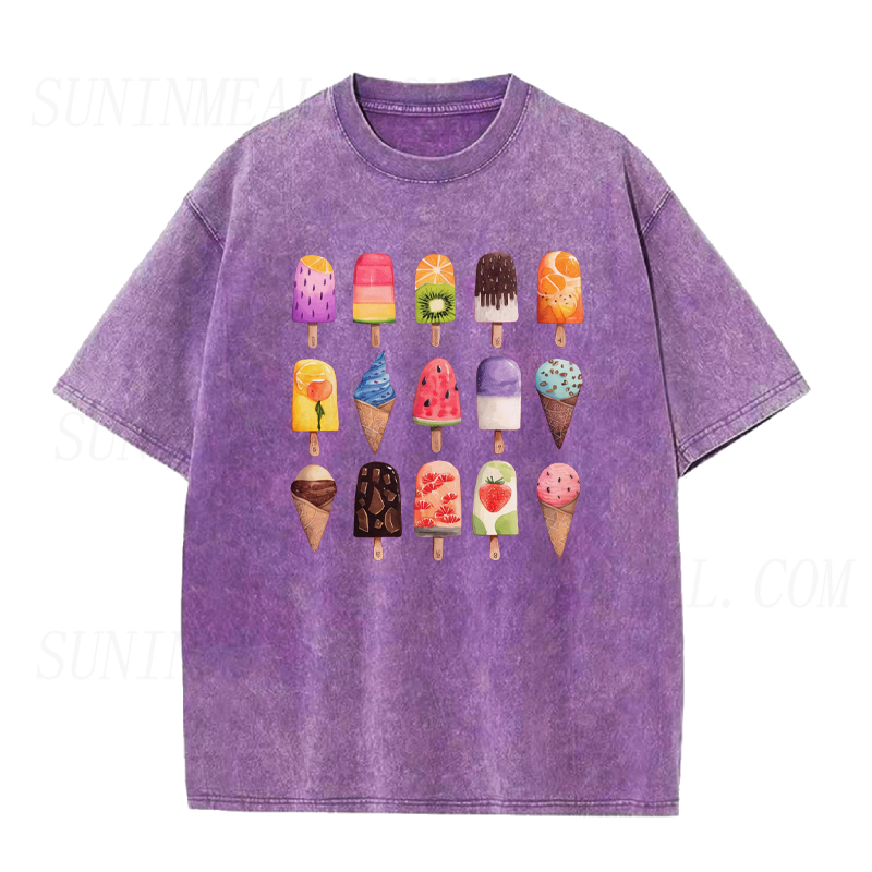 Popsicle Ice Cream Unisex Tee