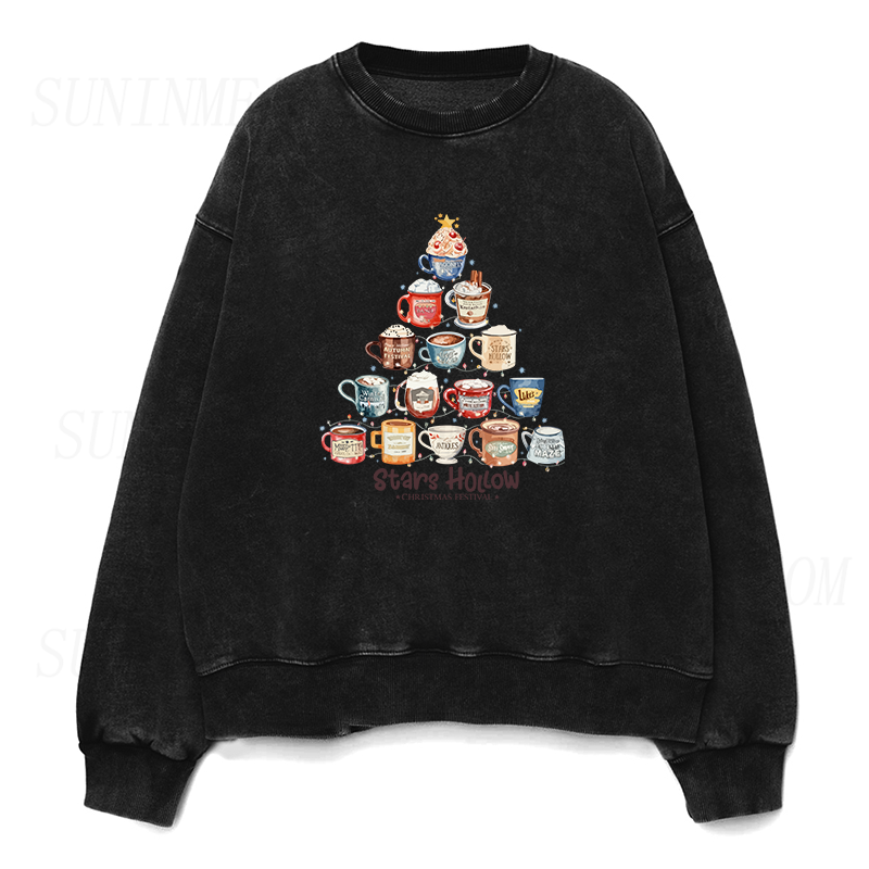 Stars Hollow Christmas Festival Coffee Unisex Crewneck Sweatshirt