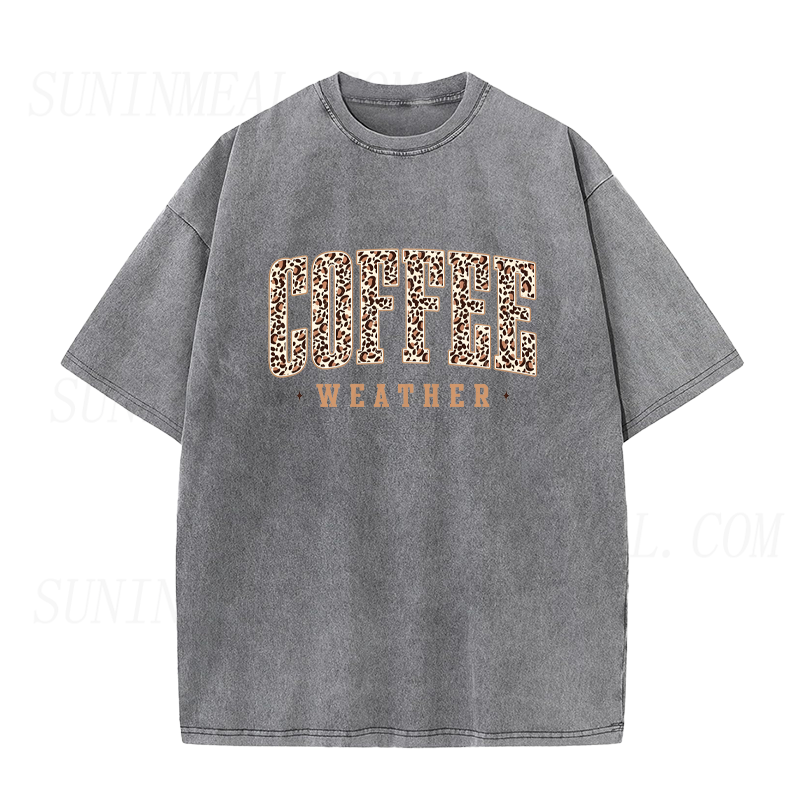 Retro Coffee Weather Unisex Tee