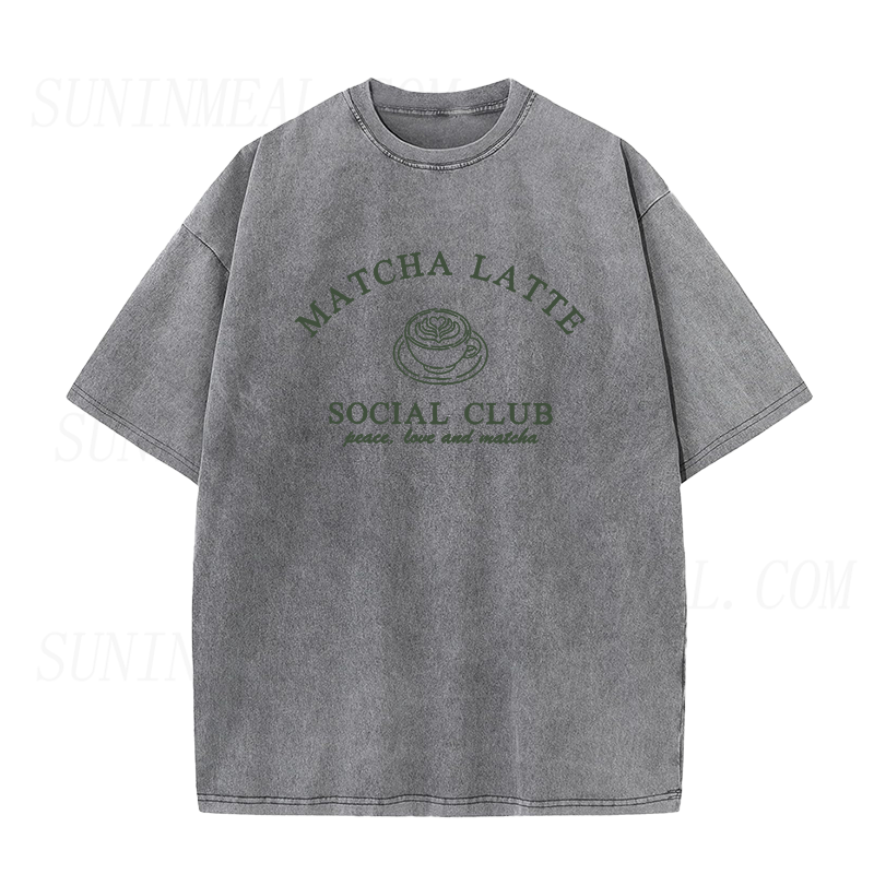 Matcha Latte Social Club Unisex Tee