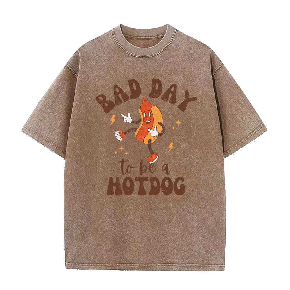 Bad Day to Be a Hotdog Unisex Tee