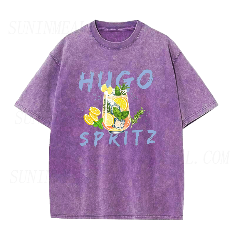 Hugo Spritz Cocktail Graphic Unisex Tee