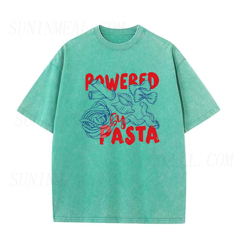 Powered By Pasta Unisex Tee
