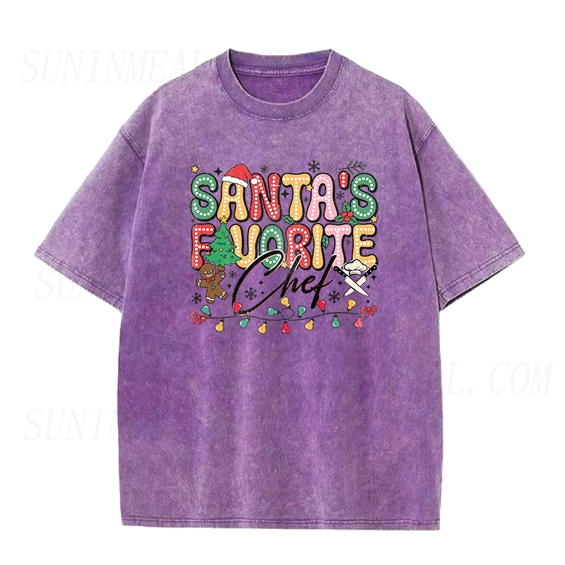 Santa's Favorite Chef Unisex Tee