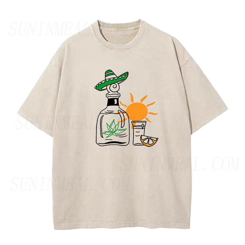 Tequila shot and sun Unisex Tee