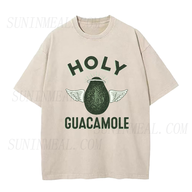 Holy Guacamole Avocado Angel Unisex Tee