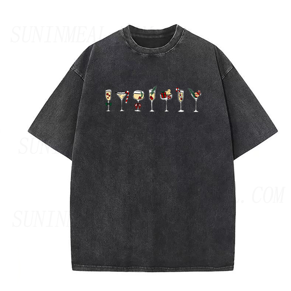 Christmas Cocktail Unisex Tee