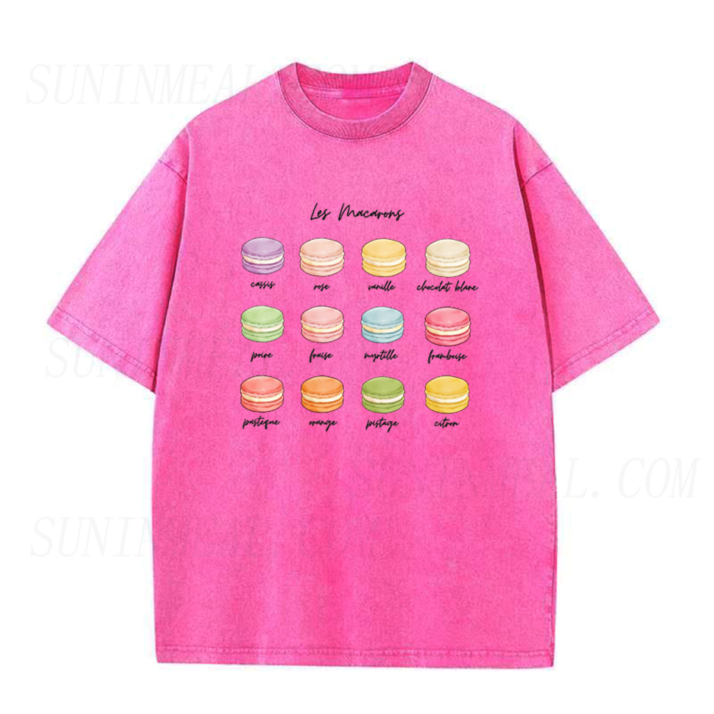 Les Macarons Flavors Unisex Tee