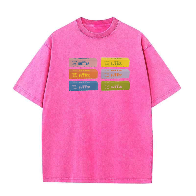 Colorful Butter Sticks Art Unisex Tee