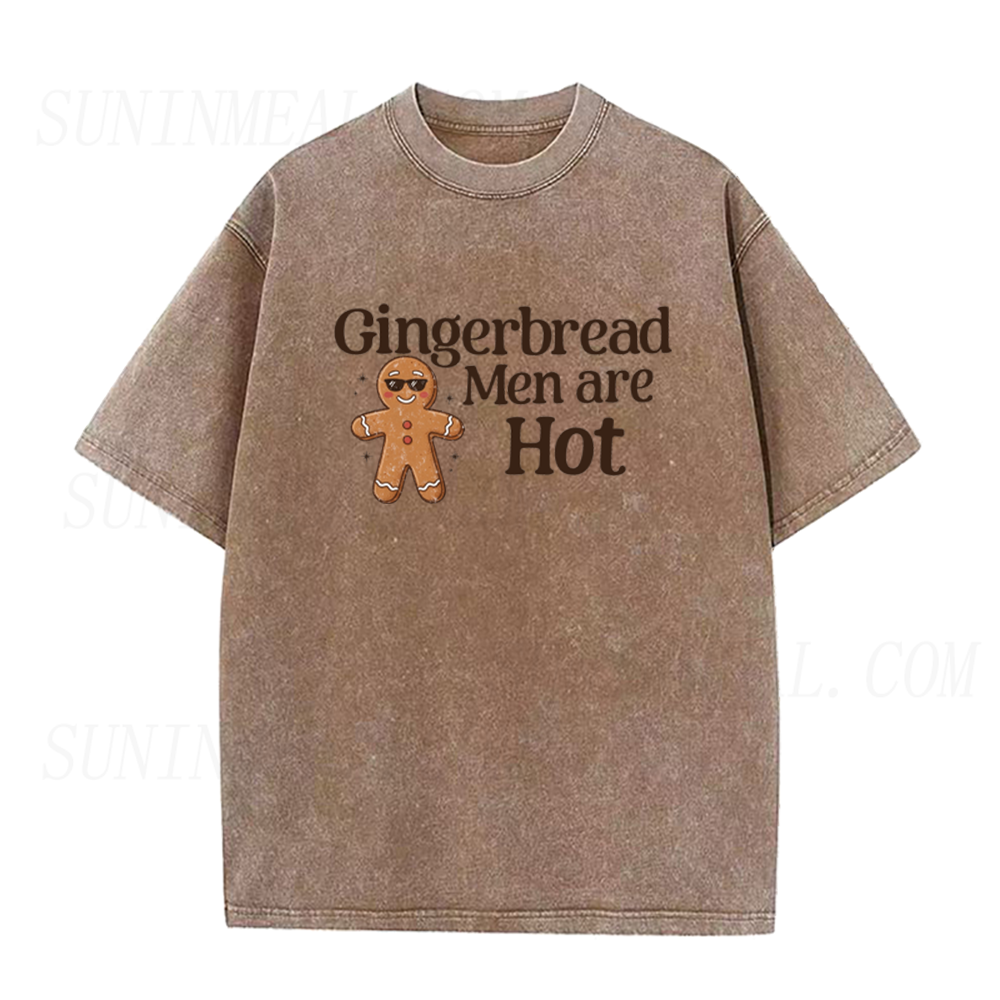 Gingerbread Men Are Hot Unisex Tee