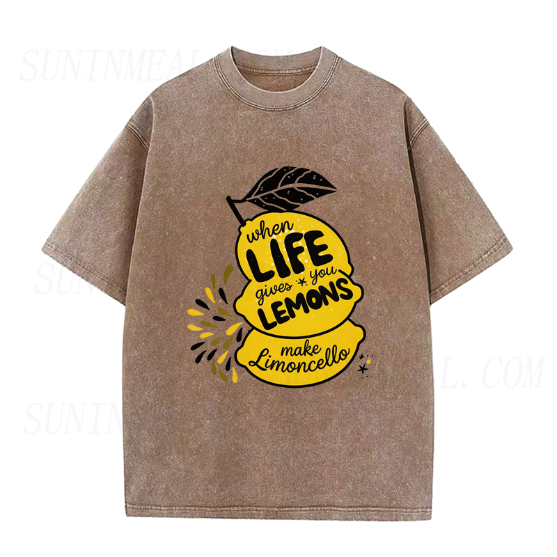 When Life Gives You Lemons Make Limoncello Unisex Tee
