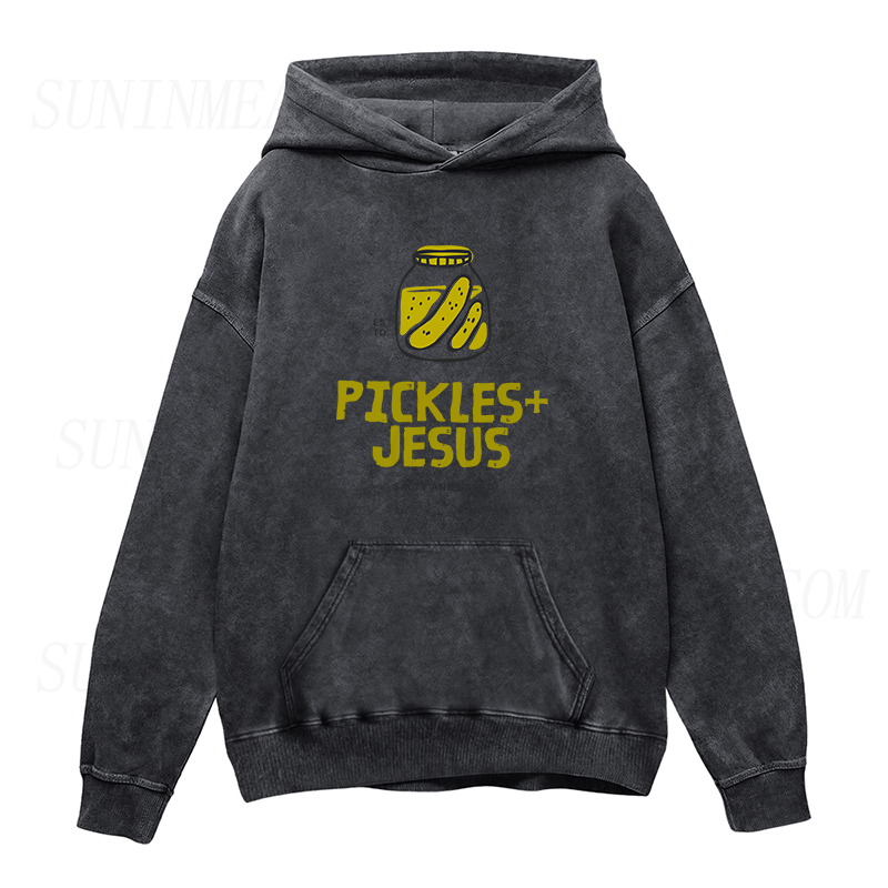 Jesus Pickle  Unisex Hoodie
