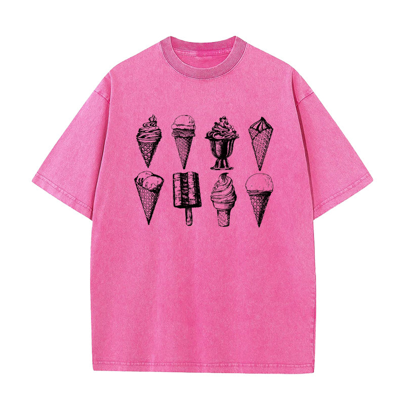 Minimalist Ice Cream Unisex Tee