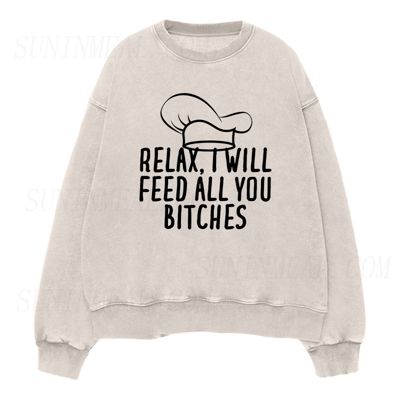 Funny Chef Unisex Crewneck Sweatshirt