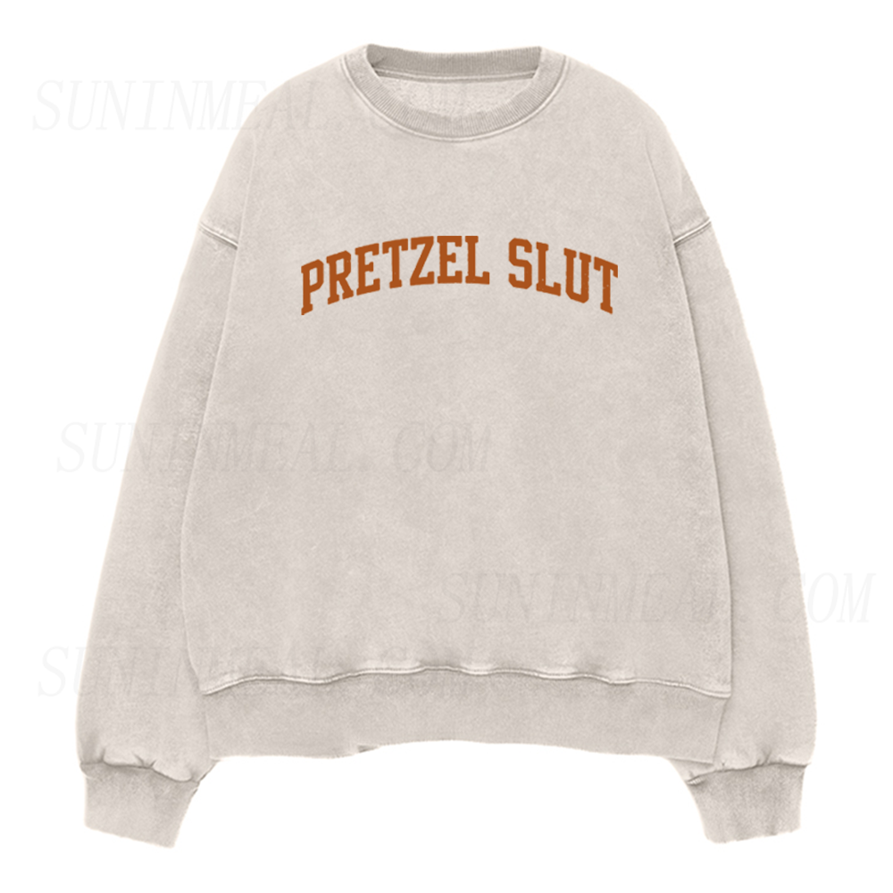 Pretzel Slut Unisex Crewneck Sweatshirt