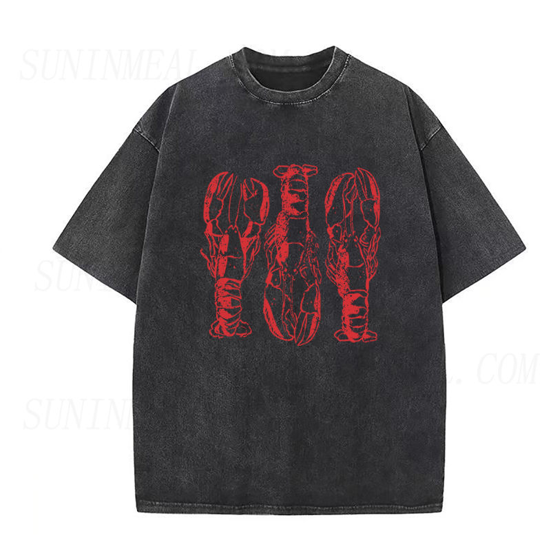 ロブスター ユニセックス Tシャツ