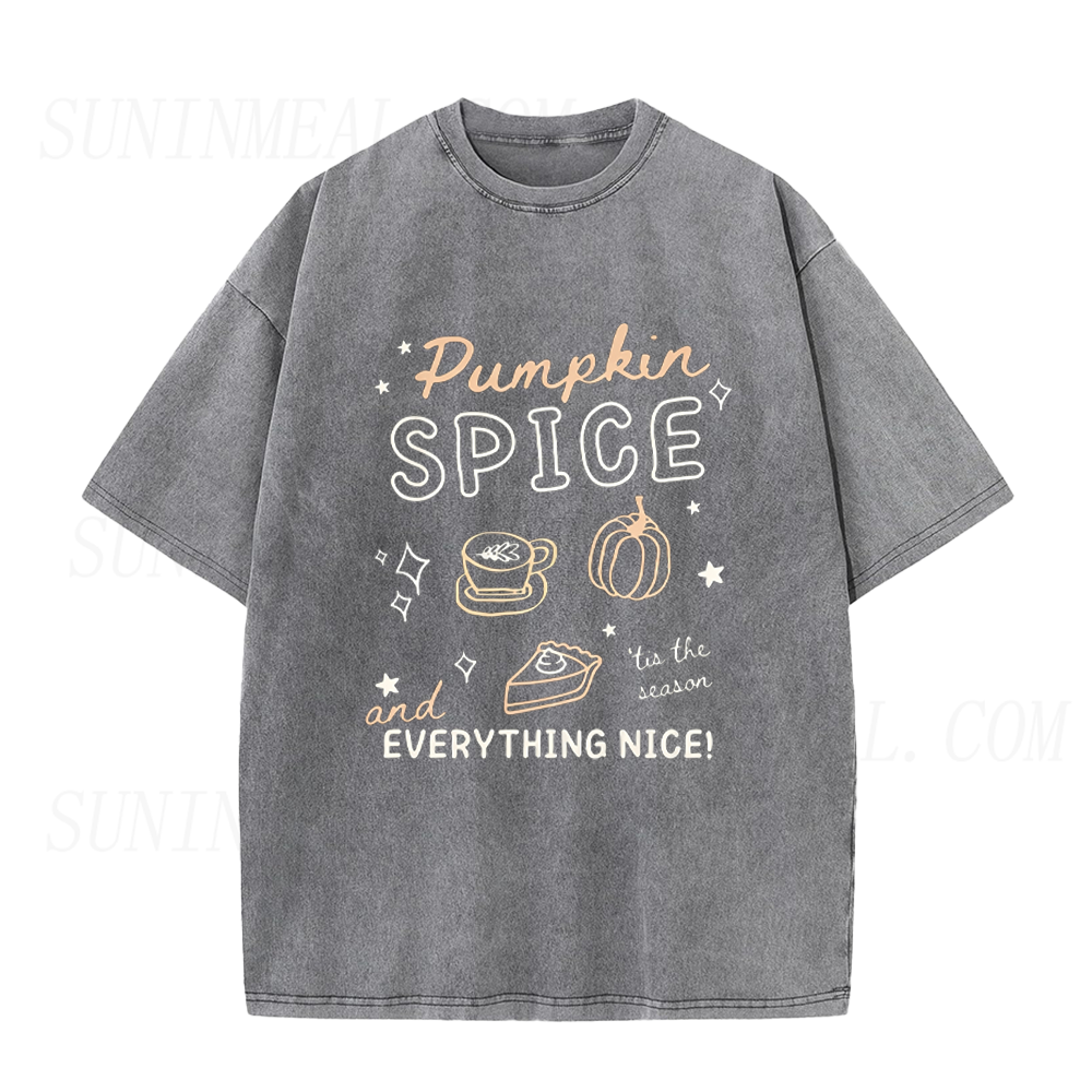 Retro Pumpkin Spice Unisex Tee
