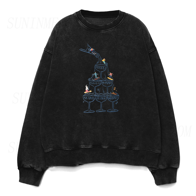 Après Ski Champagne Sweatshirt