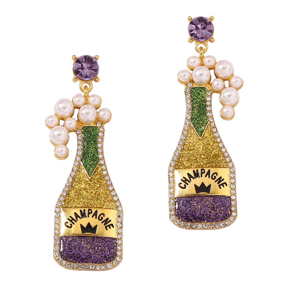Champagne Earrings