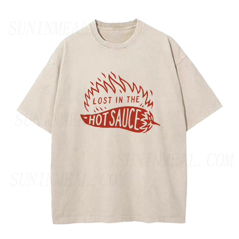 Lost in the Hot Sauce Unisex Tee