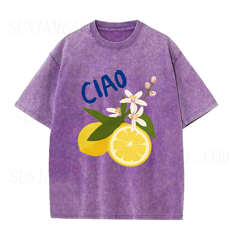 Ciao Summer Lemon Unisex Tee