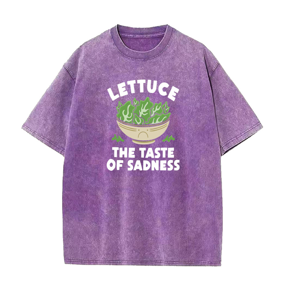 レタス「悲しみの味」ユニセックスTシャツ
