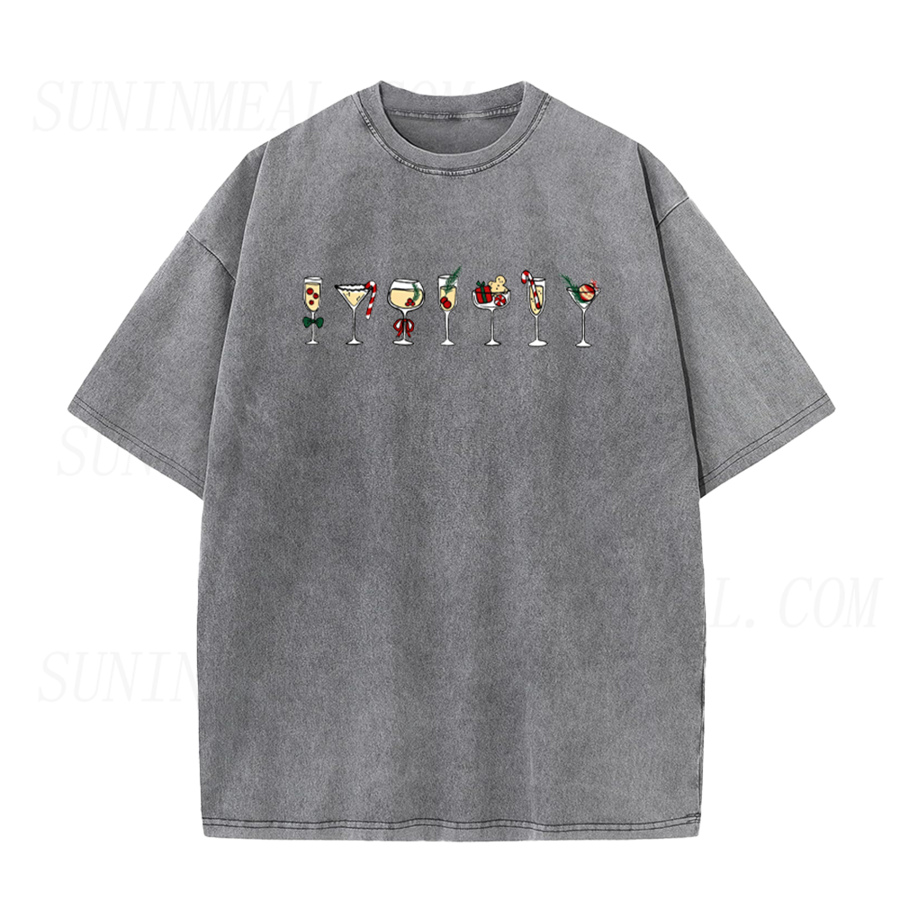 Christmas Cocktail Unisex Tee
