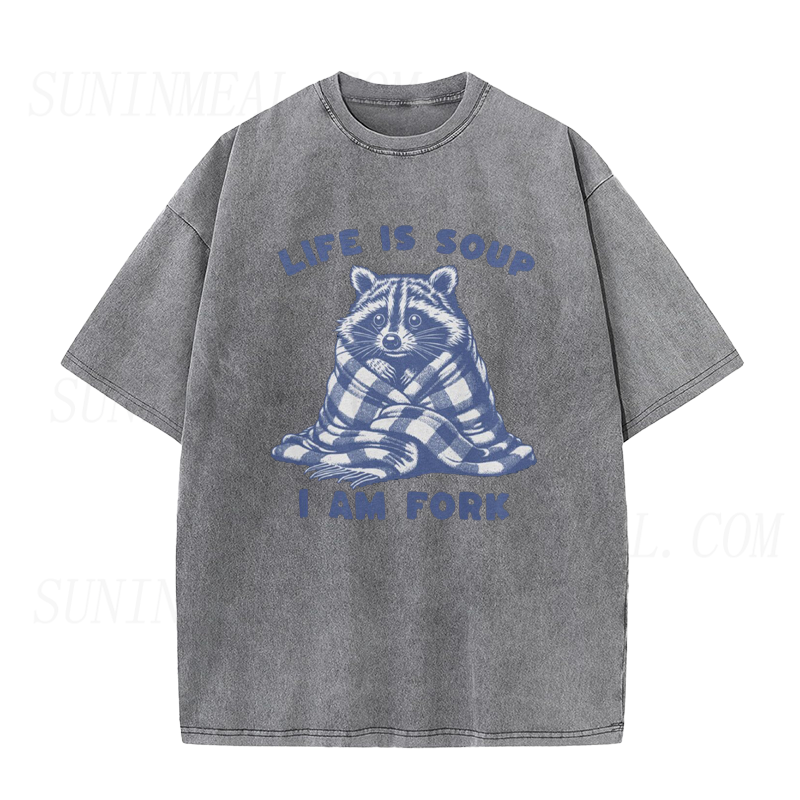 Life Is Soup I Am Fork Unisex Tee