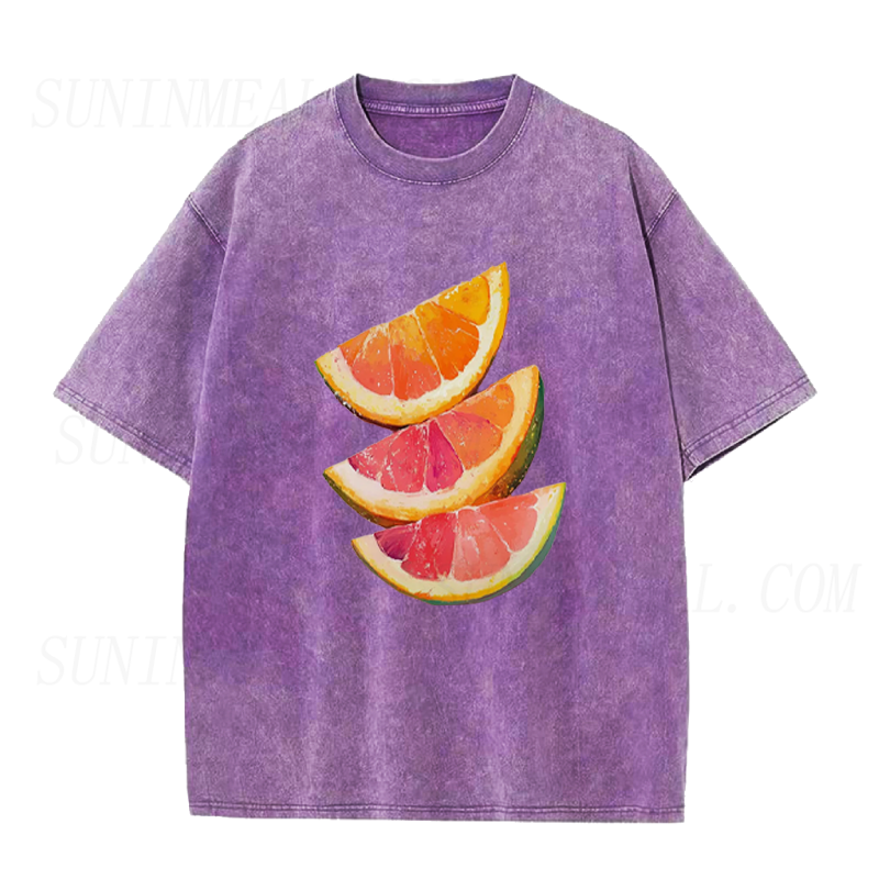 Watercolor Citrus Slices Unisex Tee
