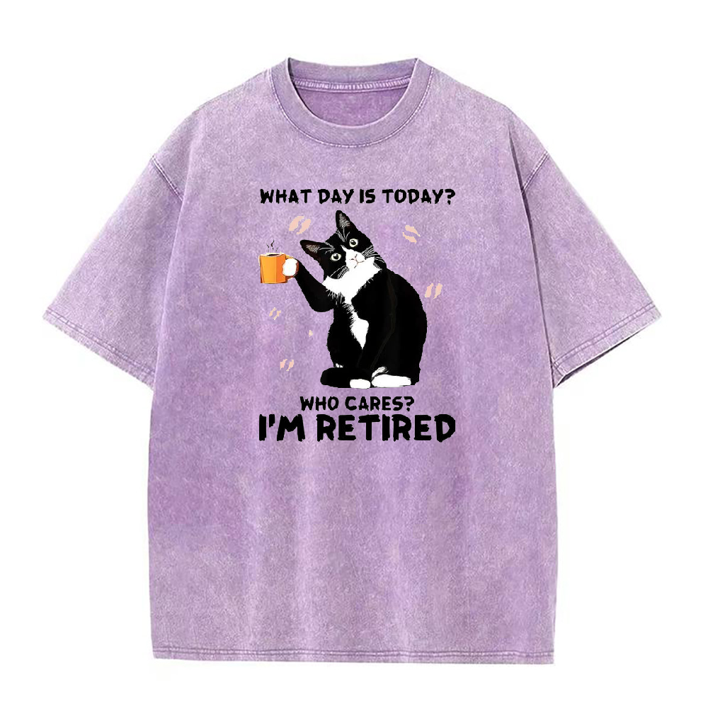 who cares I'm retired Unisex Tee