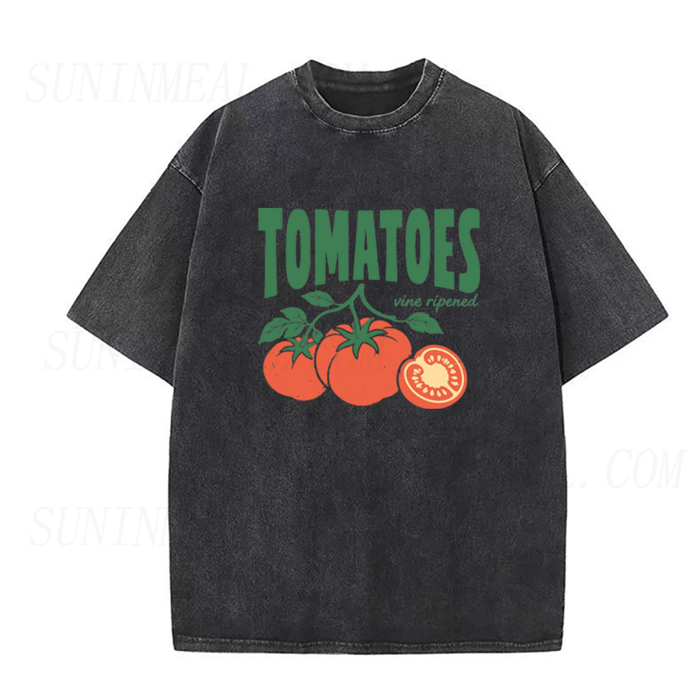 Retro Tomatoes Vine Ripened Unisex Tee