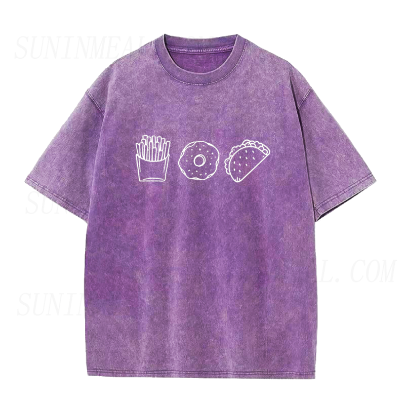 Fries Donut Taco Unisex Tee