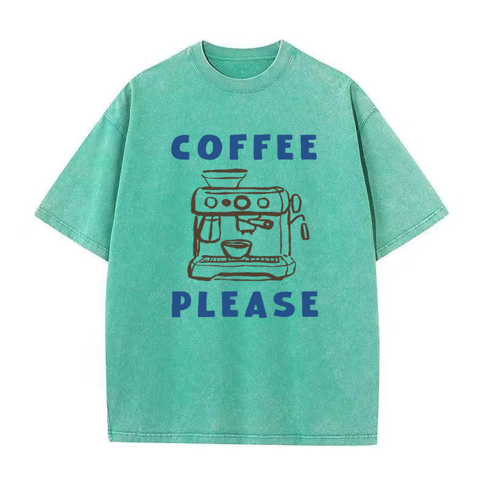 コーヒーをください ユニセックスTシャツ