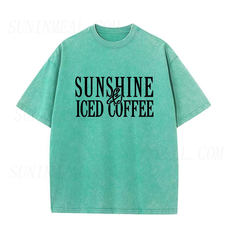 Sunshine & Iced Coffee Unisex Tee