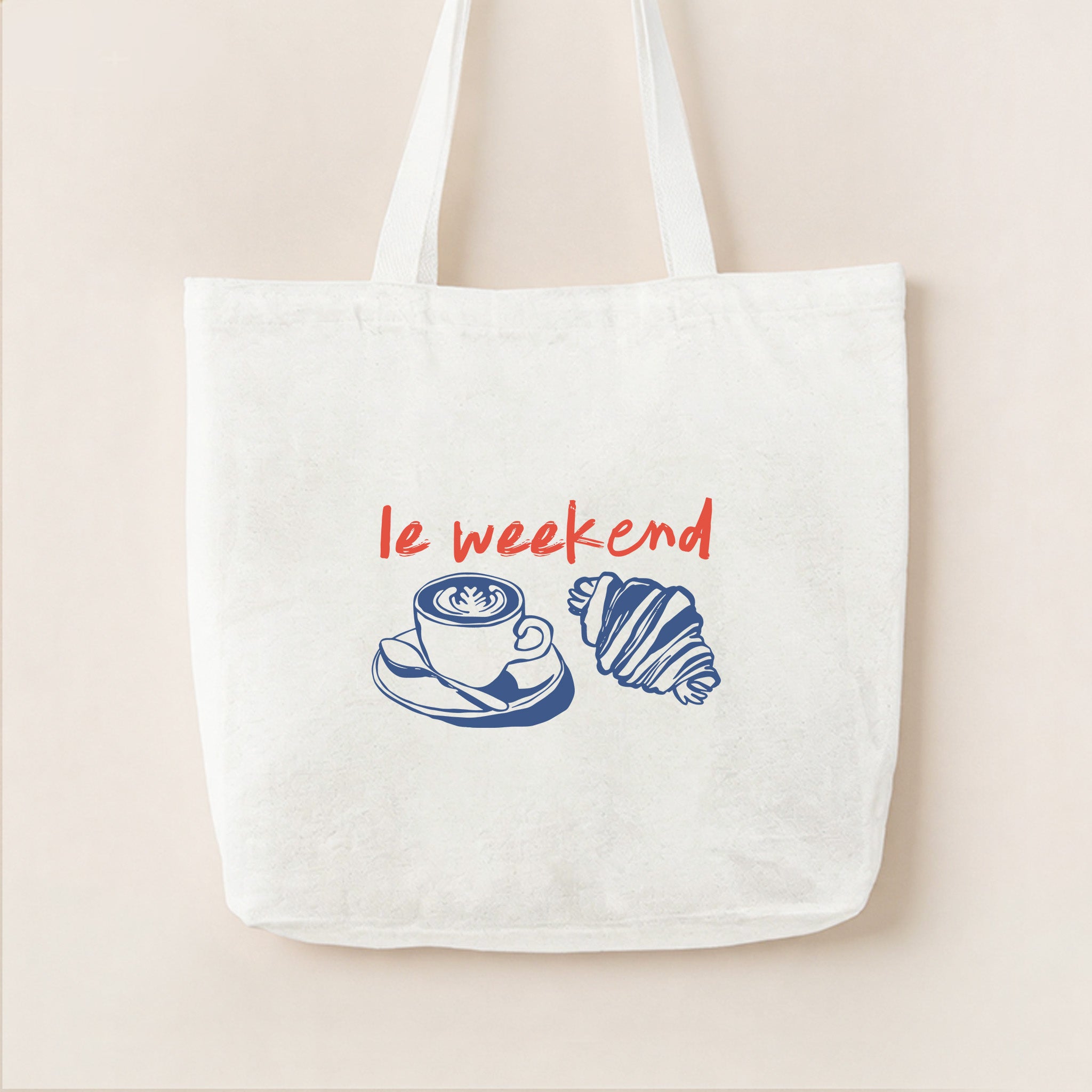 Le Weekend Coffee Tote Bag