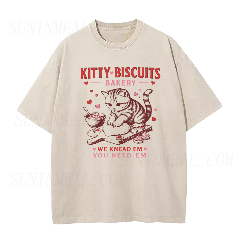 Kitty Biscuits Bakery Unisex Tee