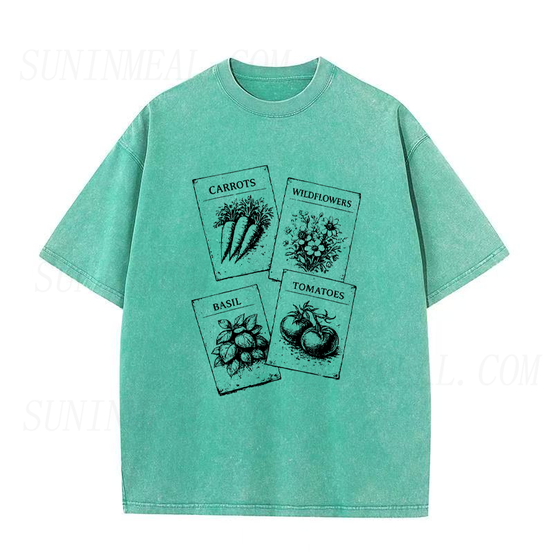 Vintage Seed Packet Unisex Tee