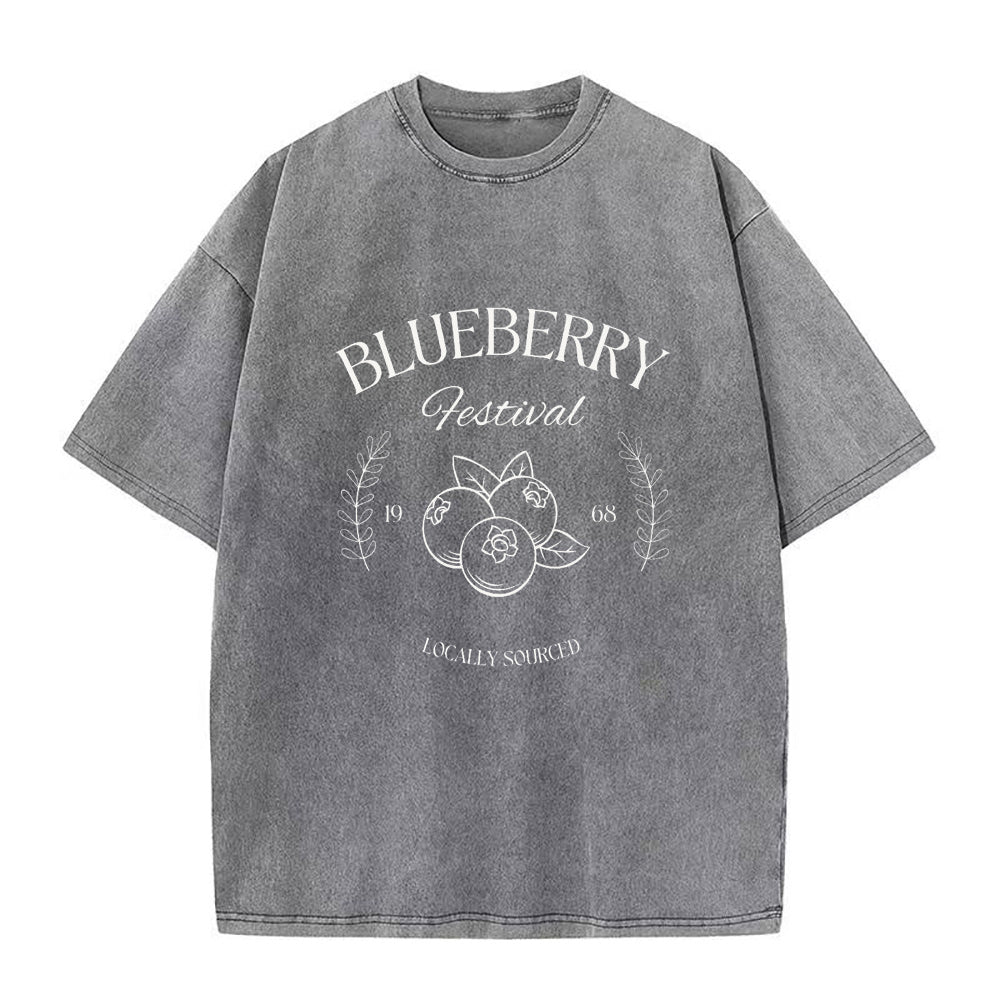 Blueberry locally sourse Unisex Tee