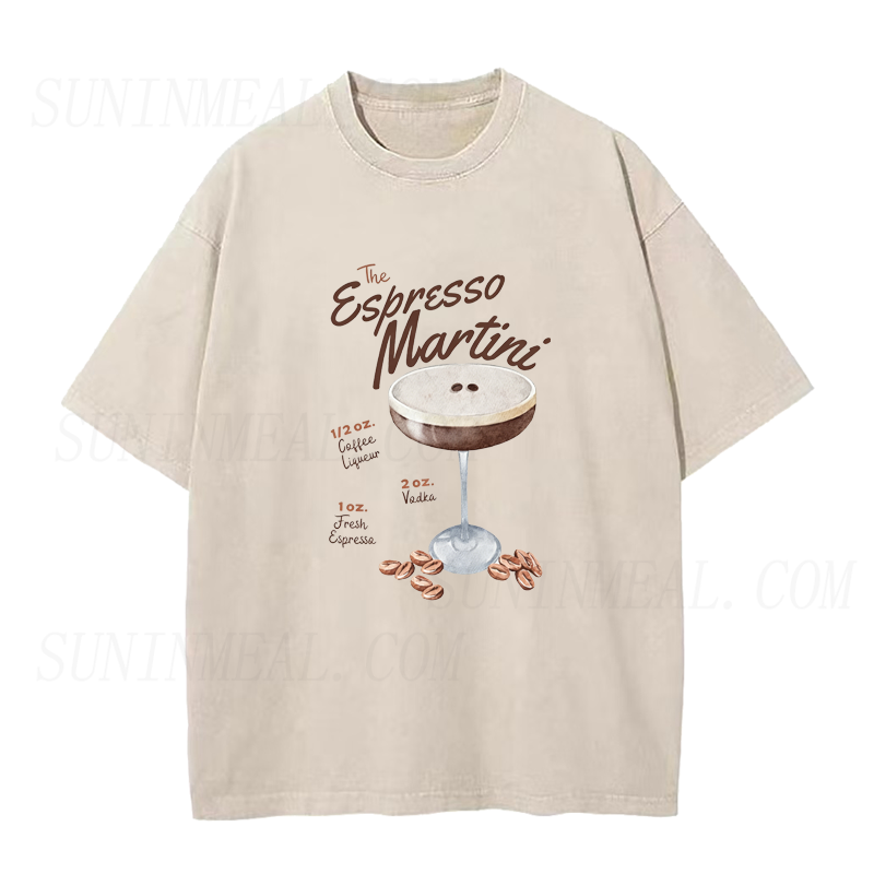 Retro Espresso Martini Unisex Tee