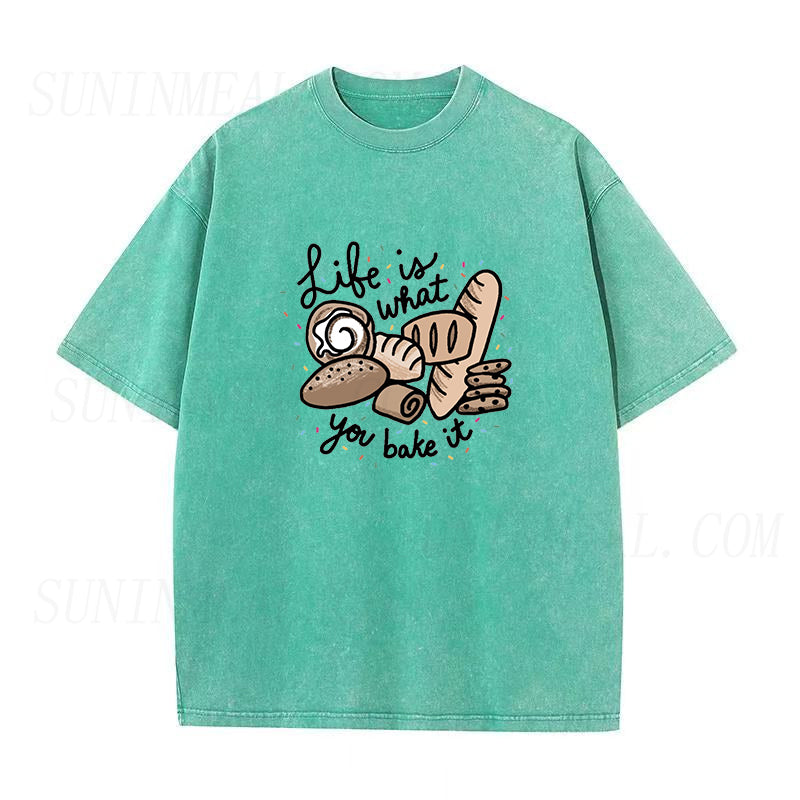 Life is what you bake it Unisex Tee