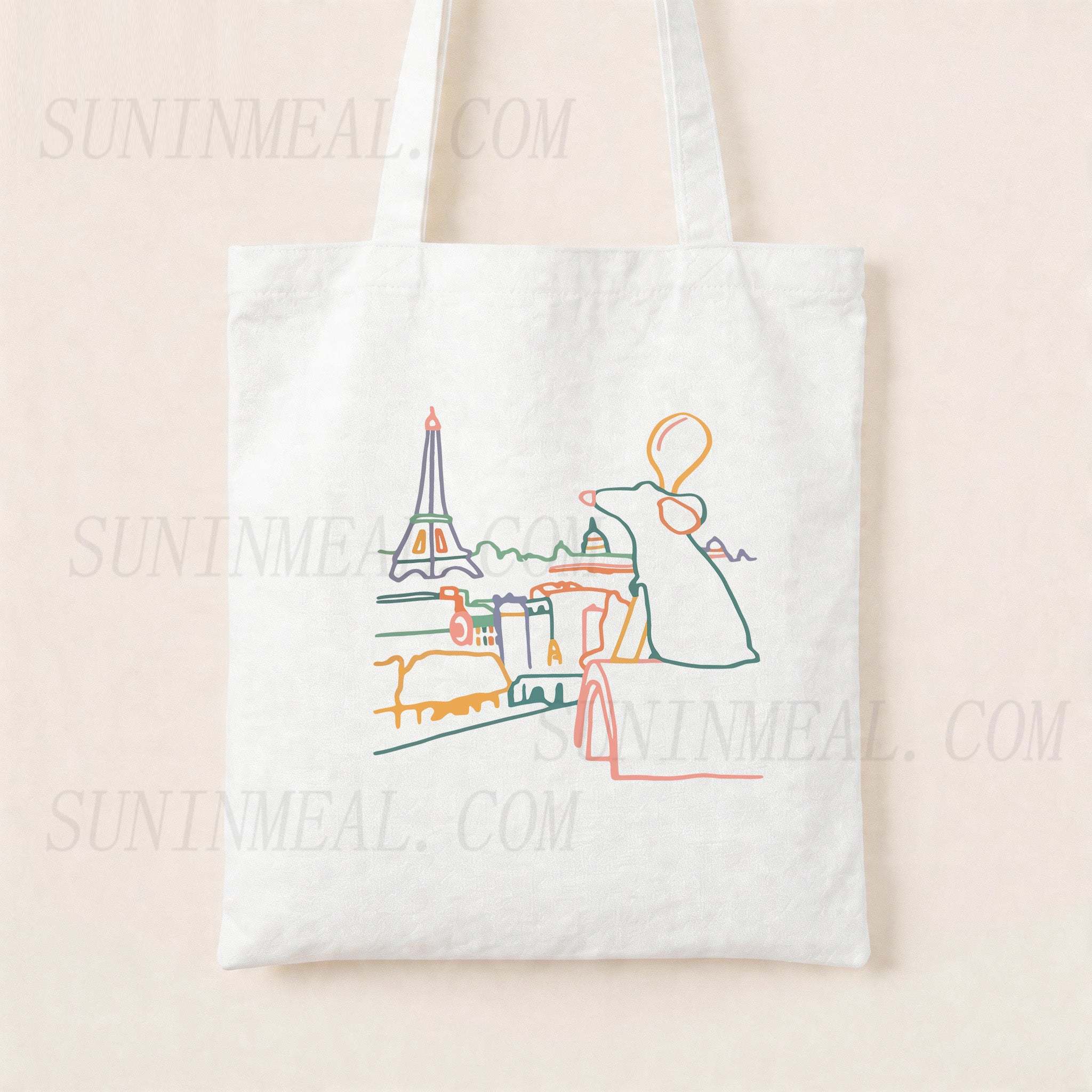 Little Chef Canvas Tote Bag