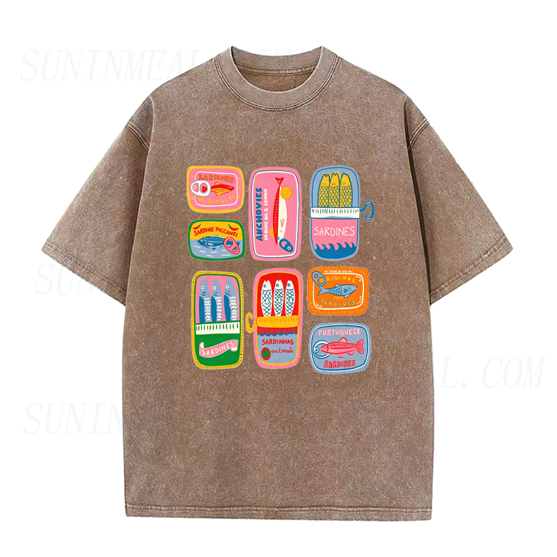 Sardine Tins Collection Unisex Tee
