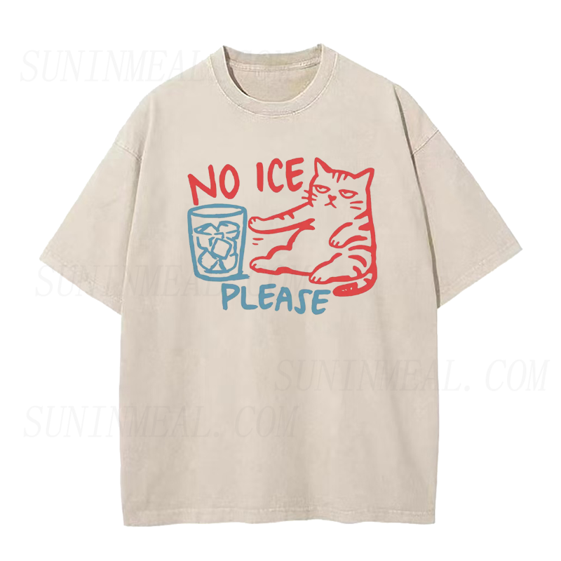 No ICE Please Cat Unisex Tee
