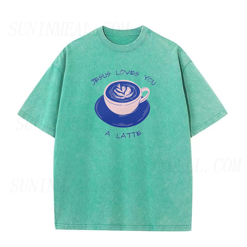 Jesus Loves You A Latte Tee