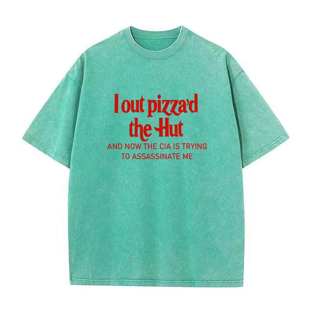 ハットのユニセックスTシャツよりピザがうまかった
